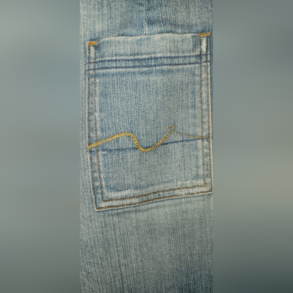 For All 7 Mankind Denim A-Line Skirt Size 28 - Picture 7 of 15